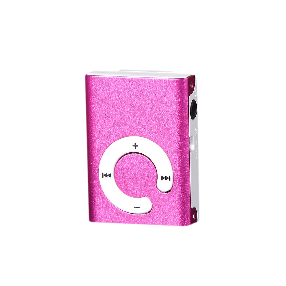 Mosunx Hifi мини металлический USB MP3 плеер с зажимом поддержка Micro SD TF карты музыкальный