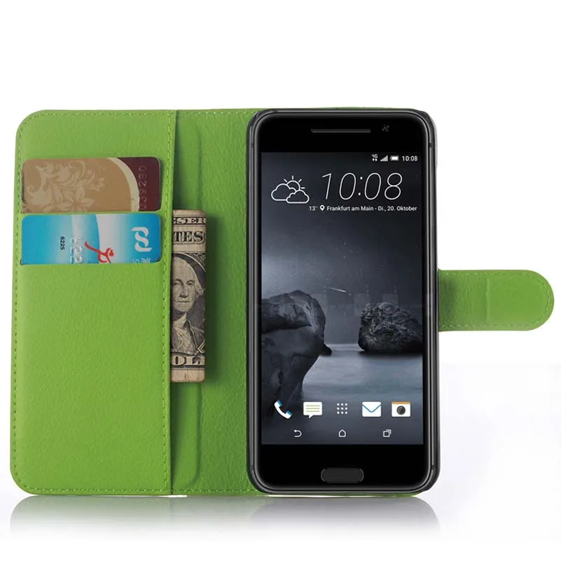 YINGHUI Lichi Skin Waist Pouch Magnetic Wallet Pu Leather Phone Case For HTC One A9 | Мобильные телефоны и аксессуары