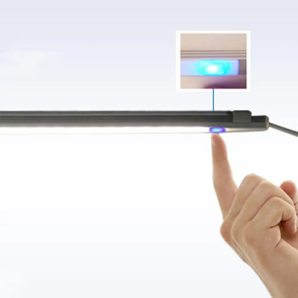 Ультратонкая 30 см USB СВЕТОДИОДНАЯ сенсорная световая полоса шкаф гардероб