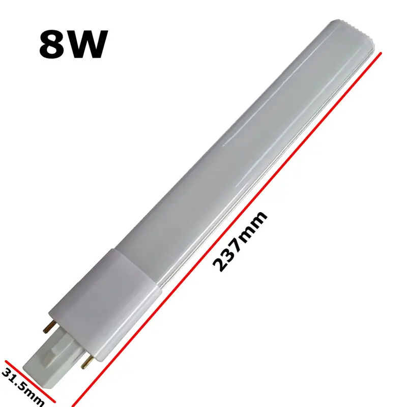 Smuxi G23 светодиодная лампочка 4 Вт 6 8 SMD2835 ультра тонкая 2 контактная основа