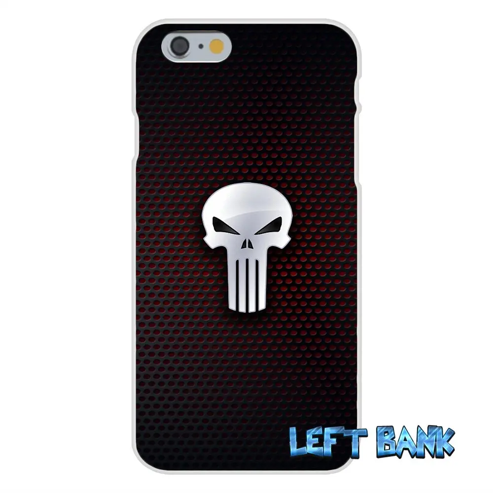 Stunning Punisher Skull Logo Soft Silicone TPU Transparent Cover Case For Samsung Galaxy Note 3 4 5 S4 S5 MINI S6 S7 edge | Мобильные