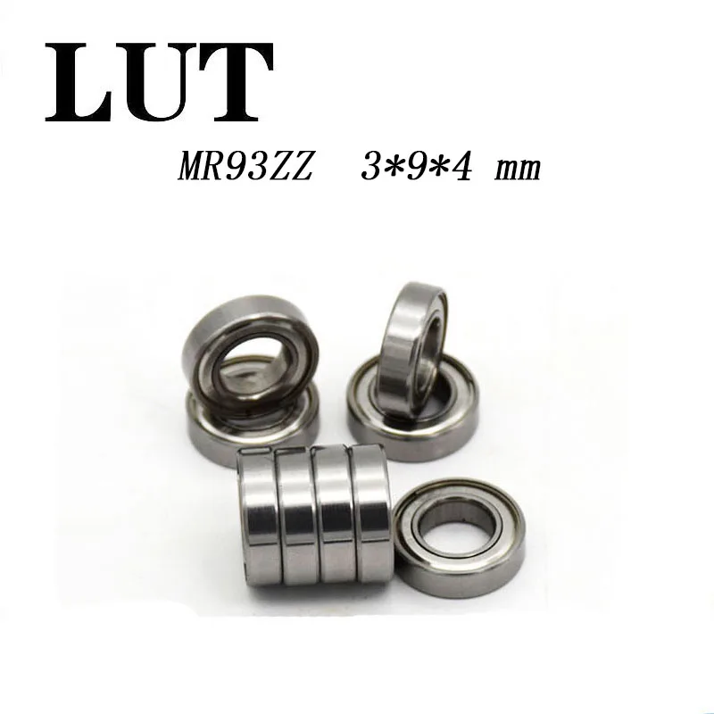 50 шт./лот высокое качество ABEC-5 R-930ZZ MR93ZZ MR93Z MR93-2Z MR93 ZZ 3x9x4 мм стальное металлическое