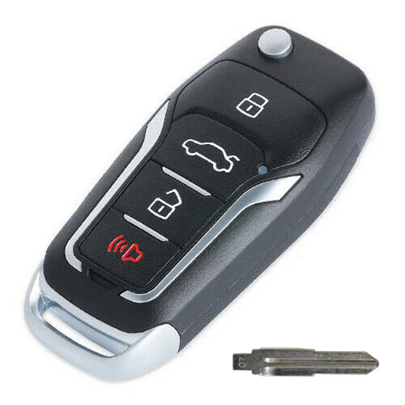 

KEYECU Modified Upgraded Flip Remote Car Key With 4 Button & 315MHz & ID46 Chip - FOB for Mitsubishi Eclipse Galant, OUCG8D625MA