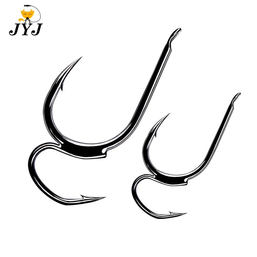 

5# 7# 8# 9# 10# 11# High-carbon Steel Two Strength Tip Sharp Fighting Fishing Hook With Barbed Fish Gear For Fishing