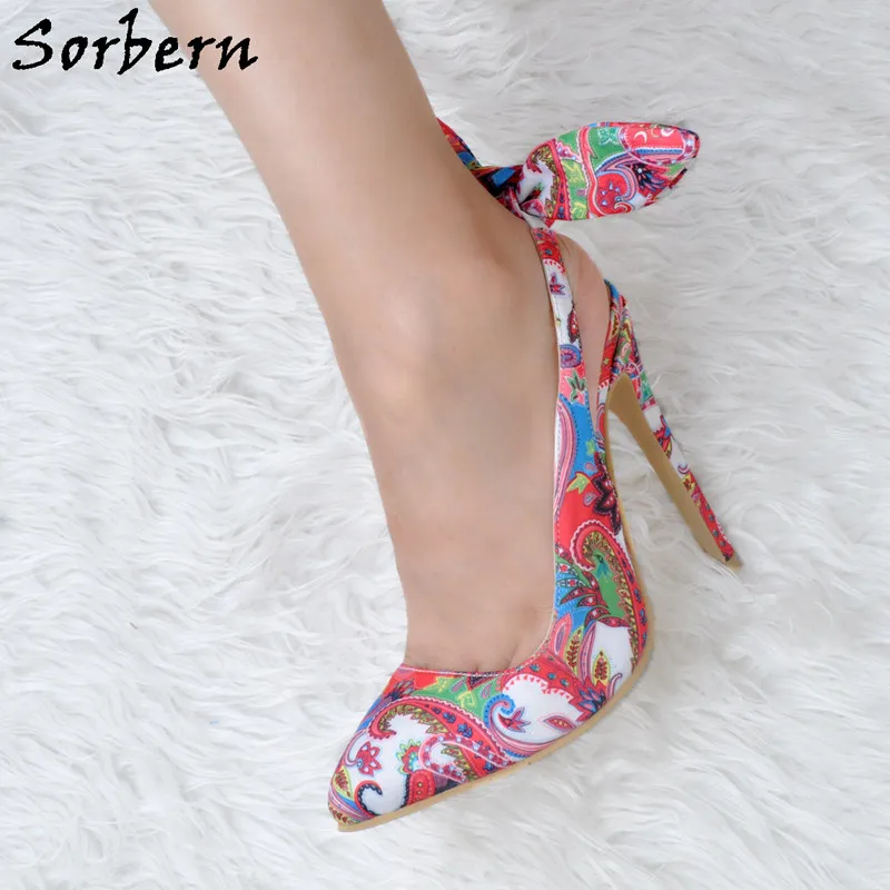 Женские туфли лодочки с цветочным принтом на высоком каблуке|brand pumps|pumps brandpumps for