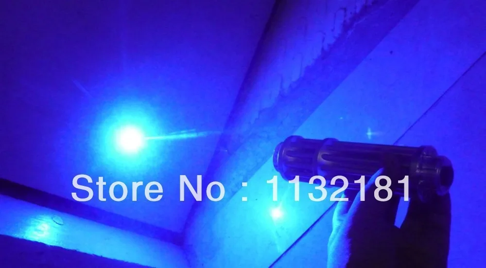 2015j-HotReal 2000mw 2W Blue Laser Pointer with battery and charger aluminum case free safety glasses | Компьютеры и офис