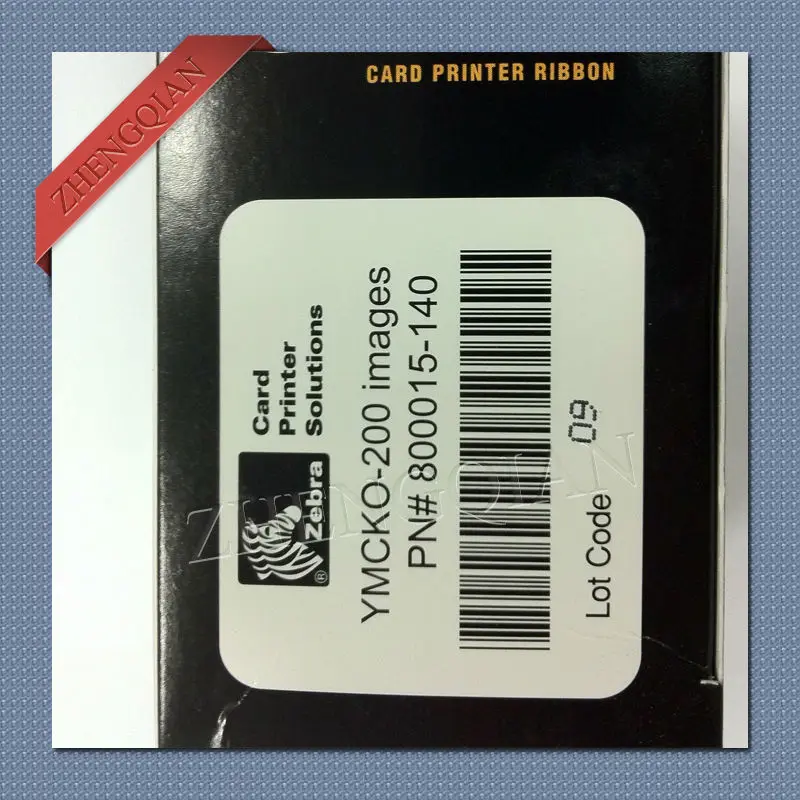 Zebra 800015 140 цветная лента YMCKO для использования с принтером карт zebra|card printer ribbon|zebra