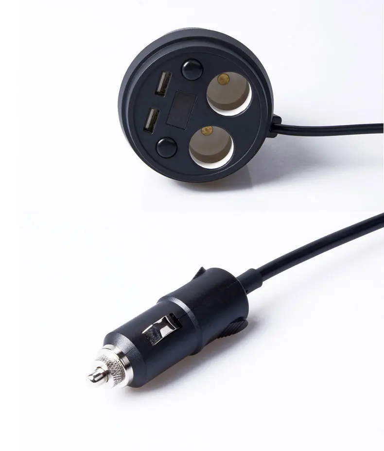 Автомобильное зарядное устройство 2 USB DC/5 V 3.1A чашка питания адаптер