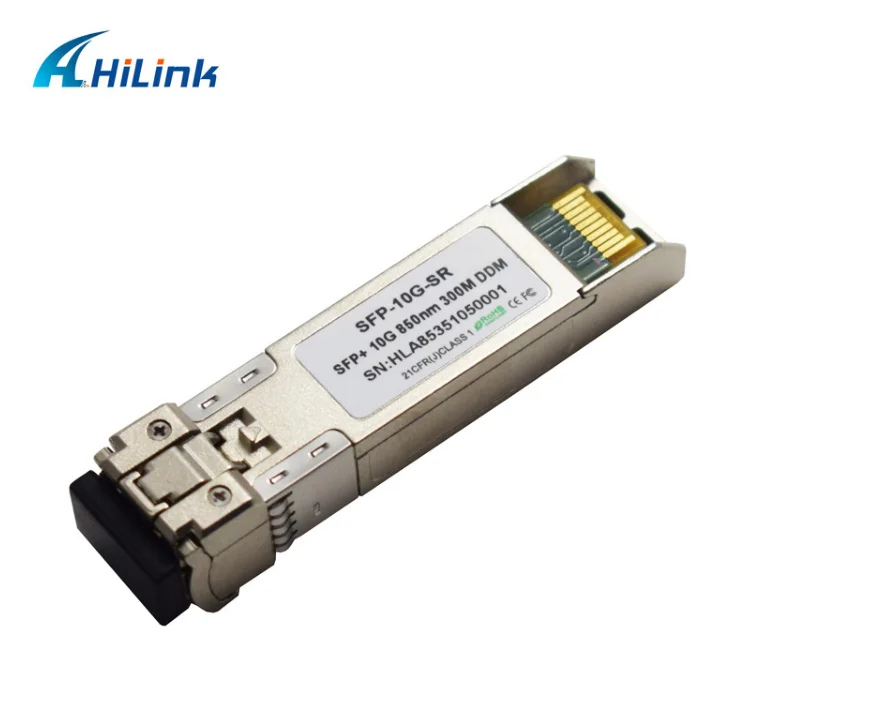 25 шт./упак. многомодовый гигабитный Ethernet 10G 850nm 300m SFP + дуплекс LC приемопередатчик