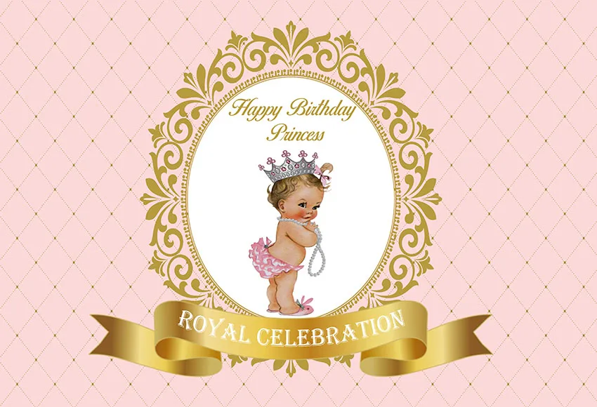 

baby shower happy birthday royal celebration princess photo background photography backdrops quality vinyl