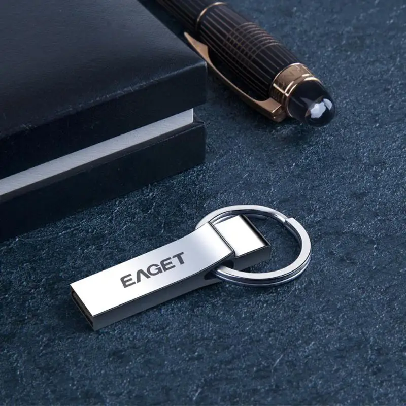 EAGET U9H мини металлический USB флэш-накопитель 8 ГБ 16 ГБ 32 ГБ флеш-диск USB 2,0 портативная карта памяти Ручка ручка с флэш-носителем USB флэш-диск