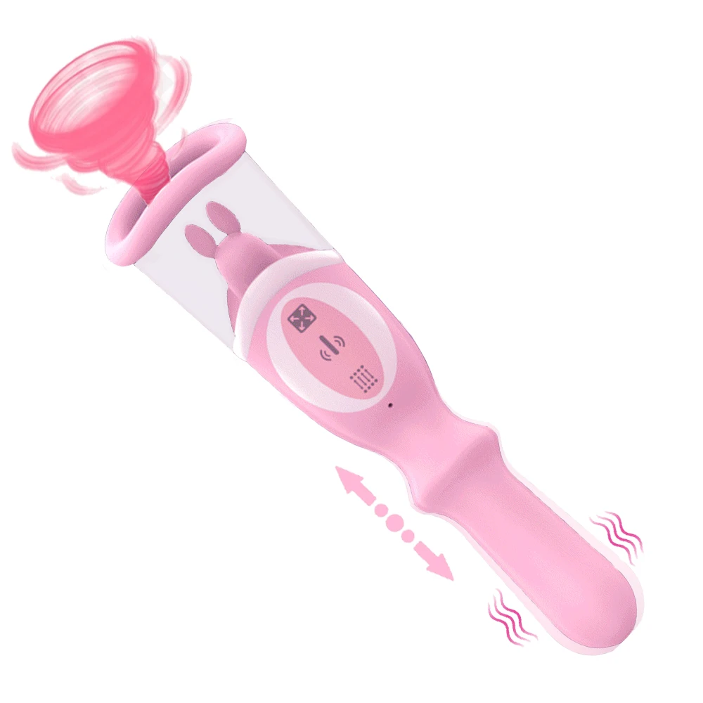 Двойной двигатель вибратор G-sott Вагина массаж клитора присоска 8 сосание 7 лизание