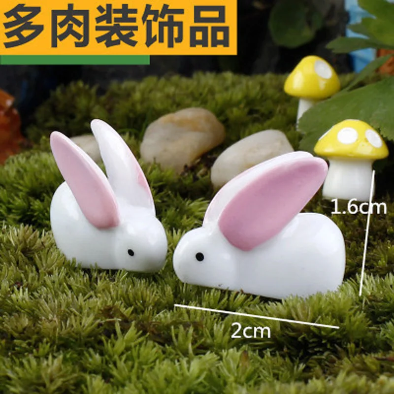 Миниатюрные Статуэтки из смолы в виде сказочного сада отделка искусственная