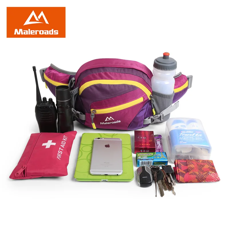 Вместительная поясная сумка Maleroads для мужчин и женщин забавная дорожная с