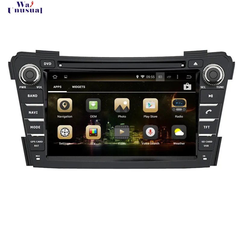 

WANUSUAL 7" Octa Core 32G 4G RAM Android 6.0 Car Video Player for Hyundai i40 2011 2012 2013 2014 2015 with GPS BT Wifi 3G Maps