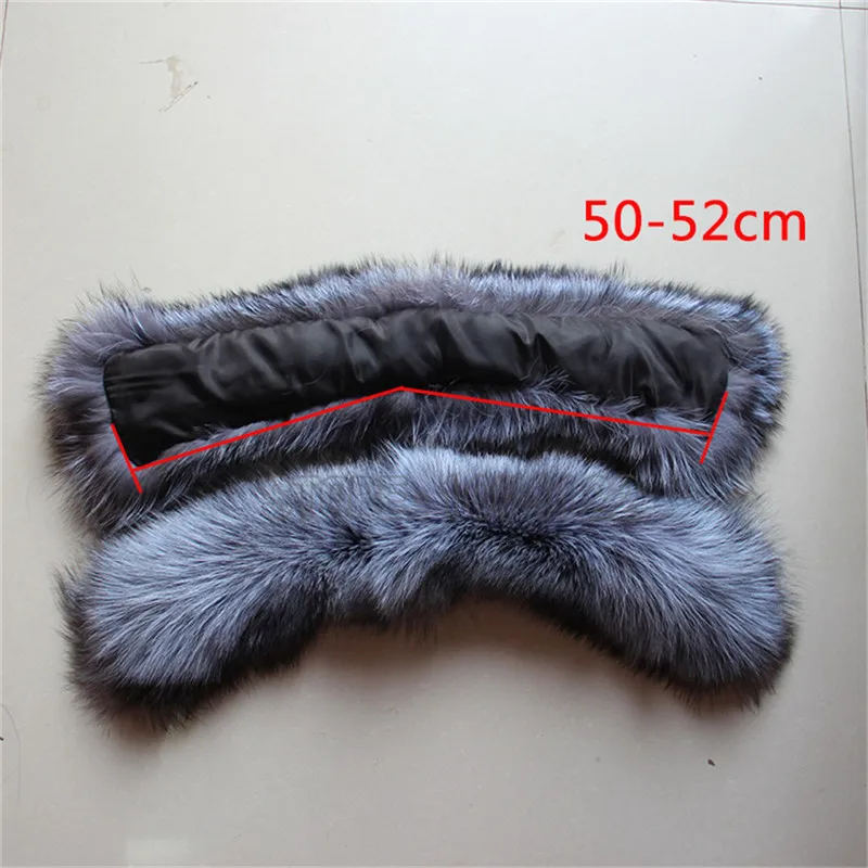 Женский шарф теплый подарок воротники из меха енота для куртки шарфы женские