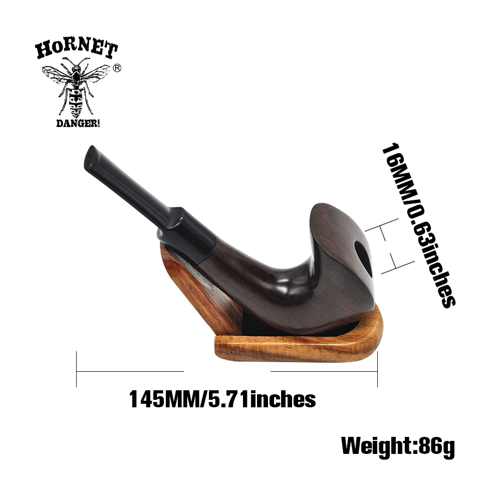 [HORNET] Новинка! Деревянная трубка ручной работы волшебный Рог табачная деревянная
