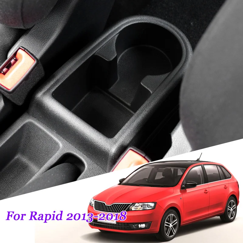 Чехол для автомобильного чехла QCBXYYXH из искусственной кожи Skoda Rapid 2013-2018