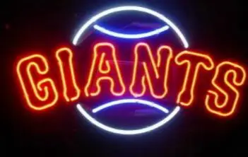 

Стеклянный неоновый светильник Giants, пивной бар