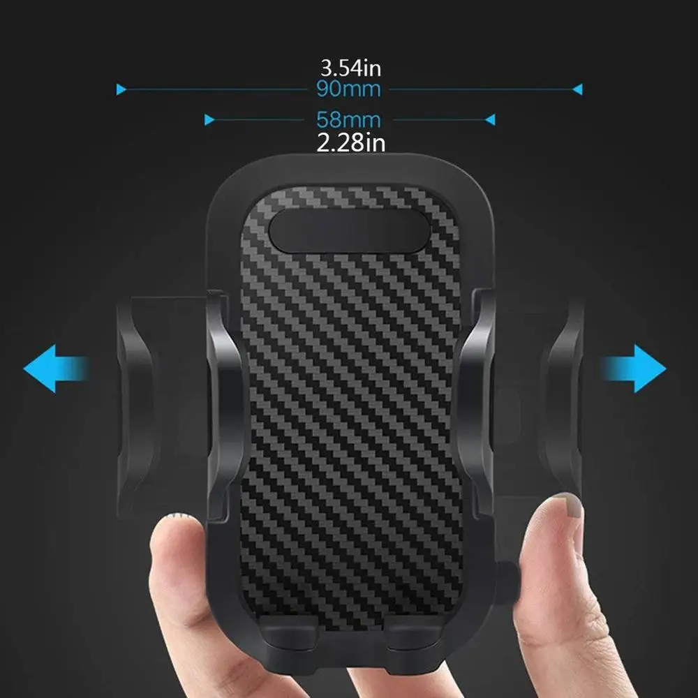 Роскошный длинный Универсальный Автомобильный держатель для мобильного