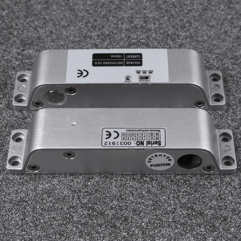 Высокое качество Электрический цилиндр падение Болт замок DC 12V не безопасный для