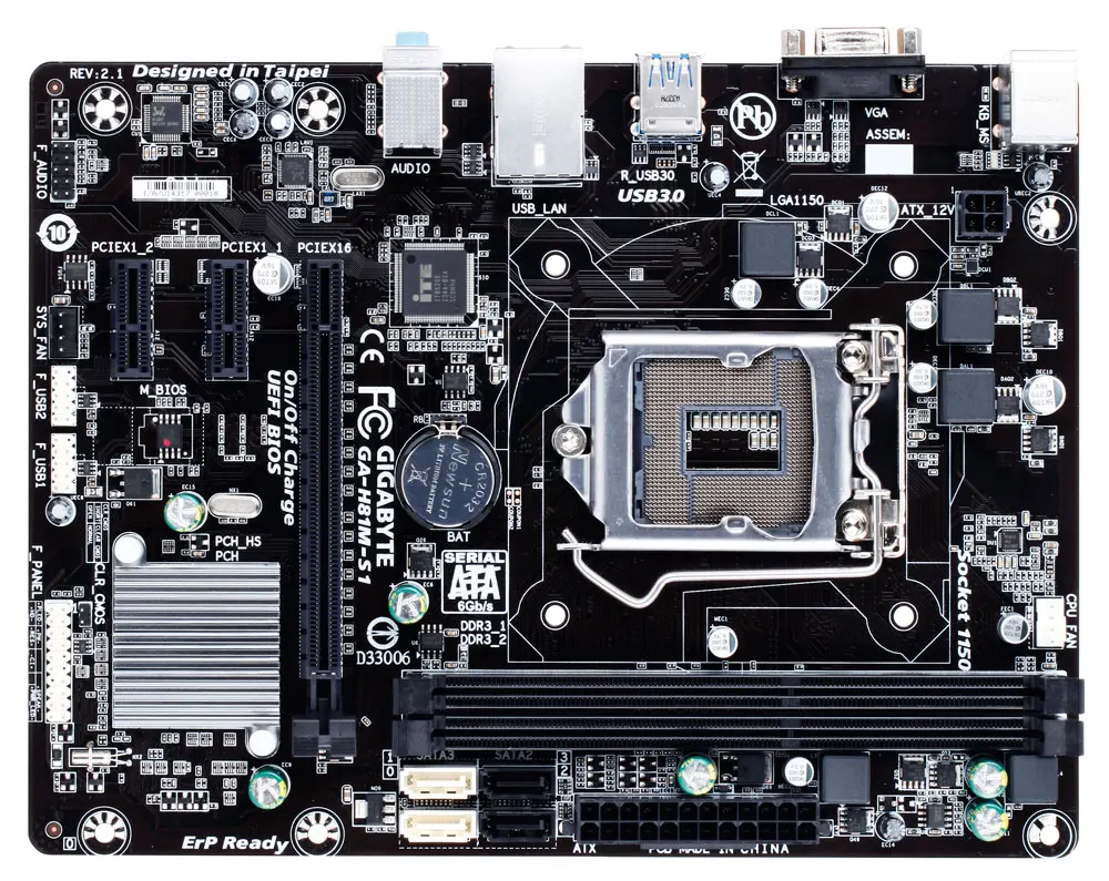Абсолютно новая Gigabyte GA-H81M-S LGA 1150 ультрапрочная материнская плата | Компьютеры и