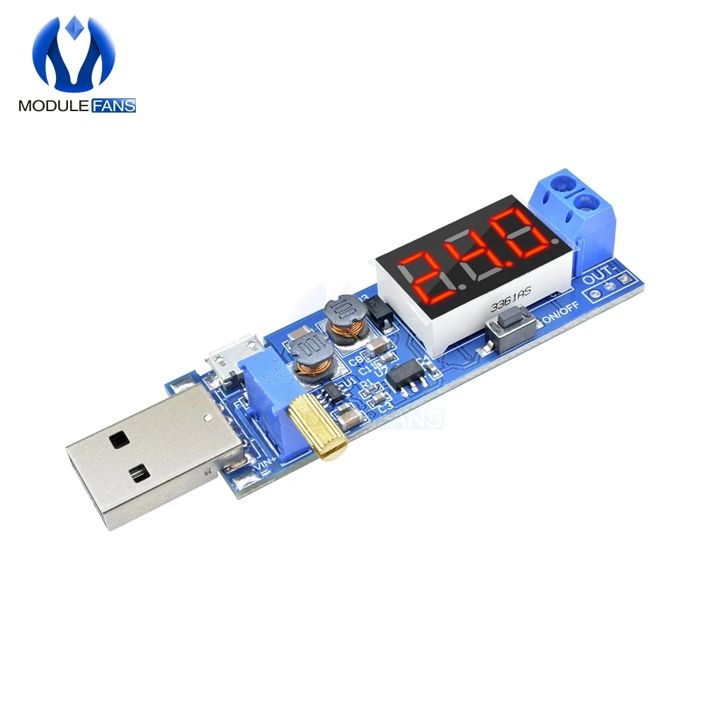 Цифровая светодиодная флейта от 5 В до 3 в 12 USB понижающий блок питания повышающий