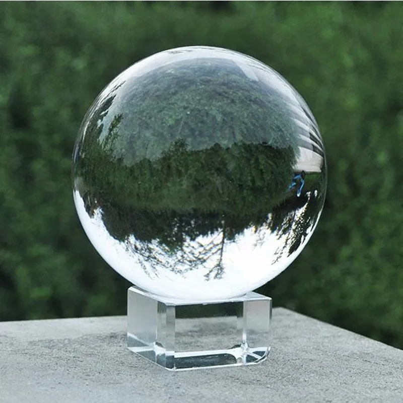 K9 ХРУСТАЛЬНЫЙ ШАР СФЕРА объектив мяч Опора фэншуй медитации Стекло Исцеление