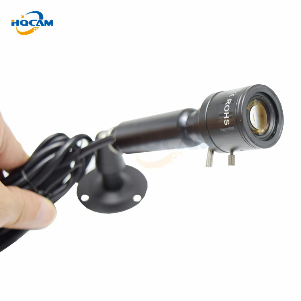 

HQCAM SONY Effio 700TVL CCD OSD menu Mini Bullet Camera Indoor Security Camera 4140+810\811 2.8-12mm manual varifocal zoom lens