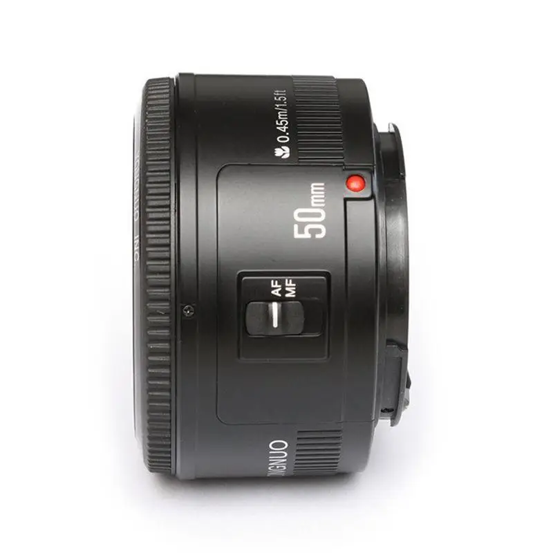 Объектив YONGNUO YN50mm F1.8 с большой апертурой и автофокусом для Canon EF Mount EOS camera