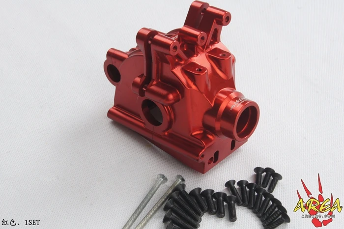 Area RC cnc alloy front/rear gearbox gear box transmission case FOR MCD RR5 And XS-5 Rofun F5 | Parts &amp Accs