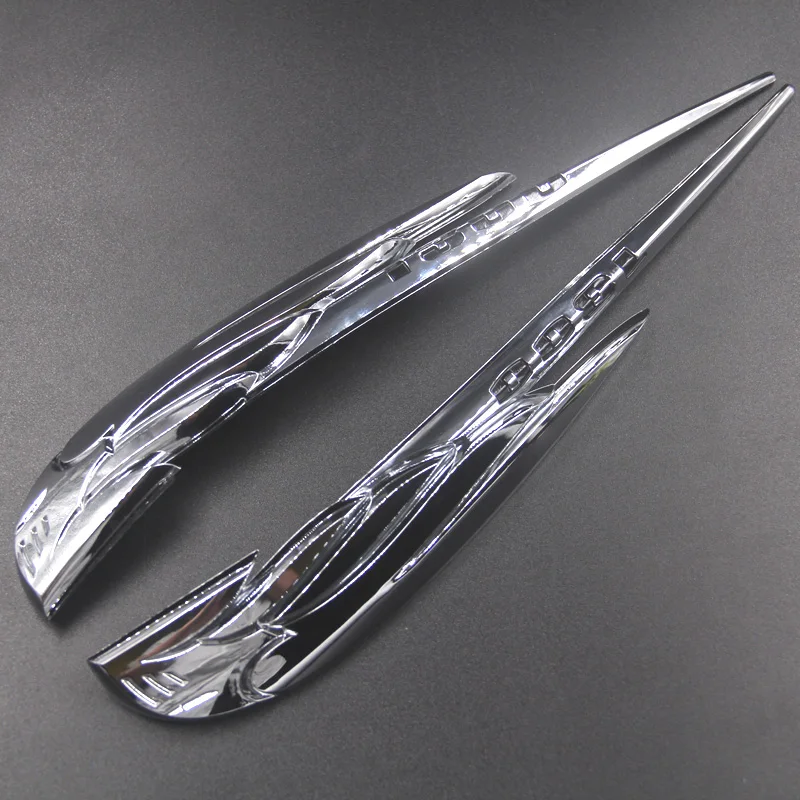 Пара Хром Бензобак герба Знак Наклейка для Honda VTX1300 1300C/S/T1300 Chrome
