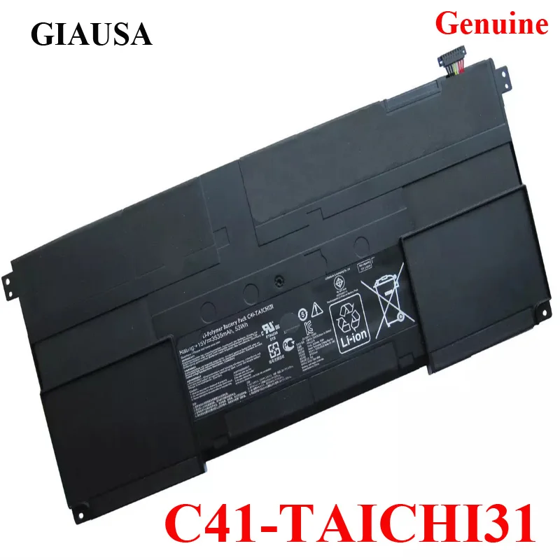 Новый аккумулятор для ASUS Ultrabook TAICHI31 TAICHI 31 90NB0081 S00030 15 в 53 Втч|Аккумуляторы