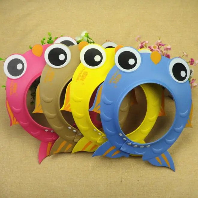 Безопасная шапочка для шампуня, шапочка для ванны, мягкая защитная шапочка для детей, шапочка для душа, Tonsee ss1829