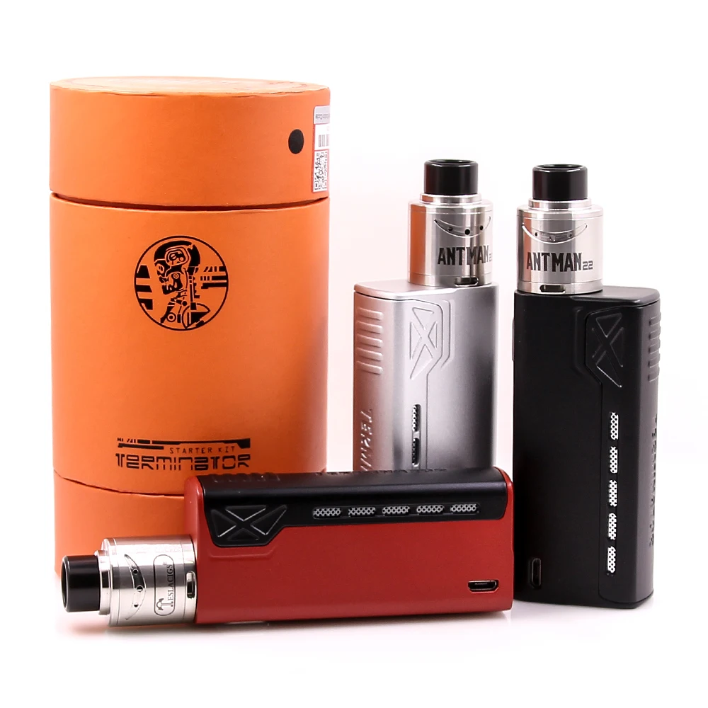 Оригинальный Тесла Терминатор комплект с Терминатором танк или Antman 22 RDA Vape