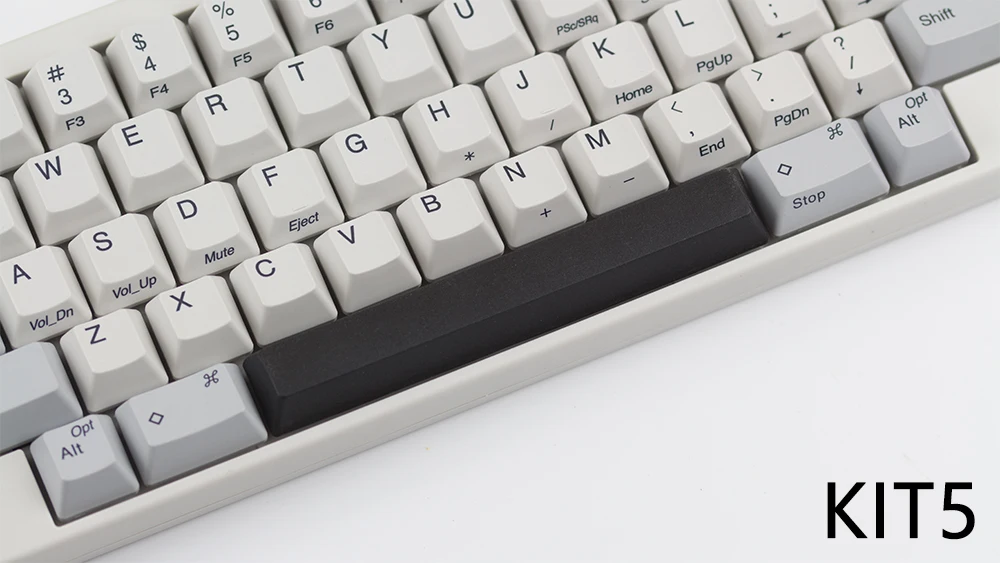 Механическая клавиатура PBT keycap RF Электростатическая емкостная клавиатура HHKB Topre пробел колпачок белый зеленый цвет