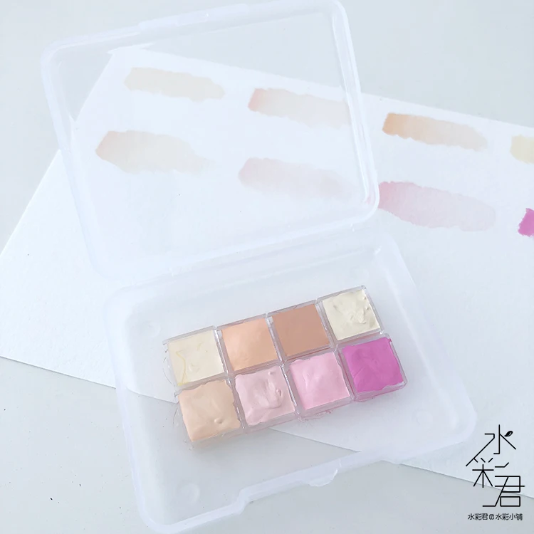 Japan Holbein Watercolor Skin Color Suluboya Cartoon Color Boya Seti Pigments Professional Watercolor Paints Split Trial