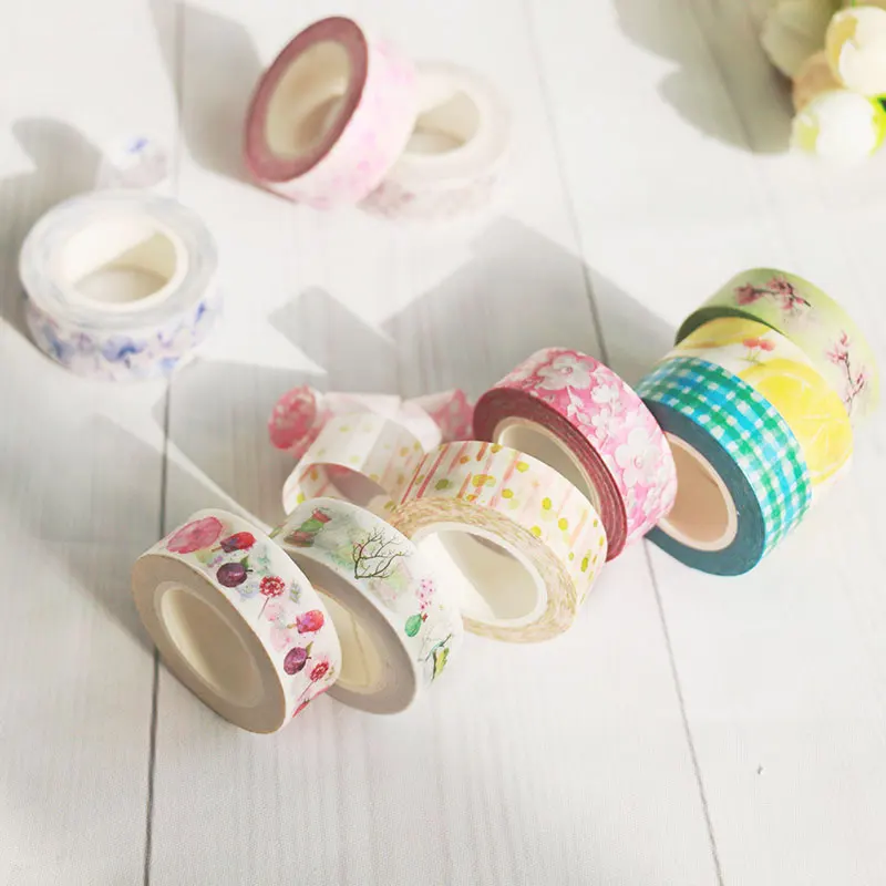 1 шт. KWHCJ 5 см * 10 м kawaii васи лента фотоальбом скрапбук декоративная клейкая diy