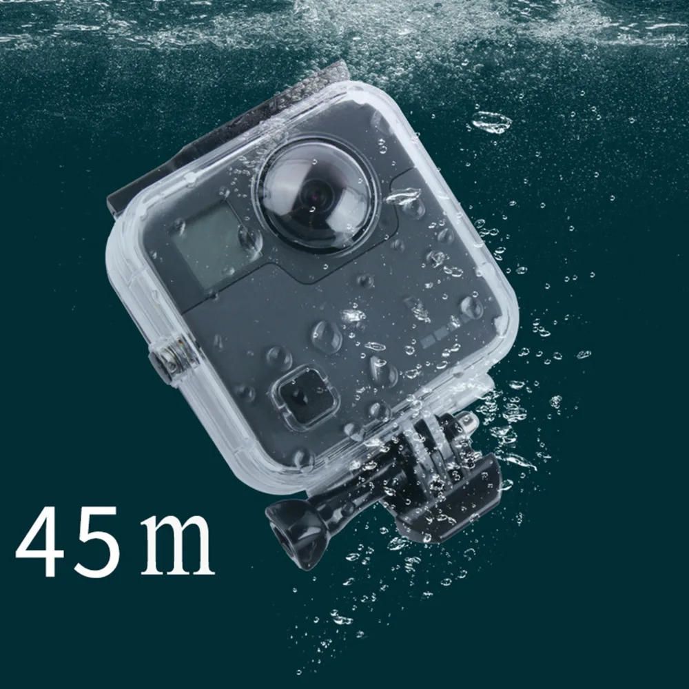 XBERSTAR подводный 45 м Дайвинг Водонепроницаемый Корпус чехол для GoPro Fusion 360 градусов