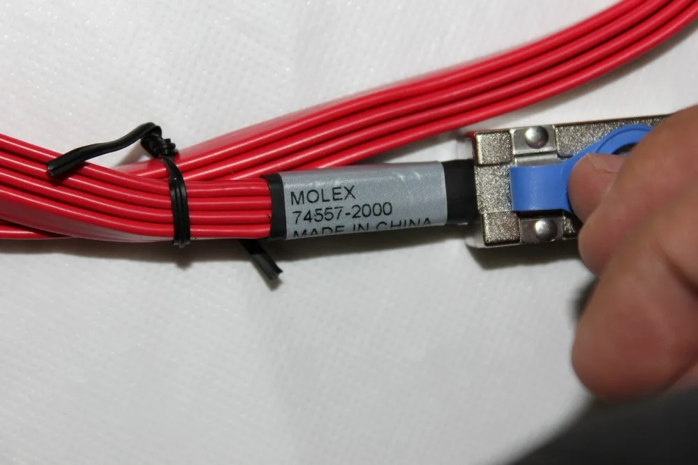 RaidStorage molex 74557-2000 SFF-8088 Mini-SAS MiniSAS 26Pin для SATA x4 29pin 6 ГБ/сек. RAID кабель 100 см | Компьютеры и