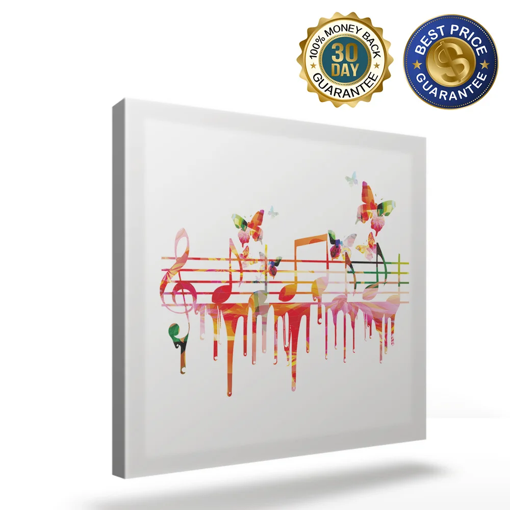 ArtStore музыкальная Нотная картина маслом готовы повесить галерея декоративная