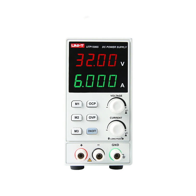 UNI-T UTP1306S коммутации для DC Питание 4 знака после запятой Дисплей СВЕТОДИОДНЫЙ 0-32 в пост 0-6A высокая точность регулируемый мини источник питания переменного тока 220V 50Hz