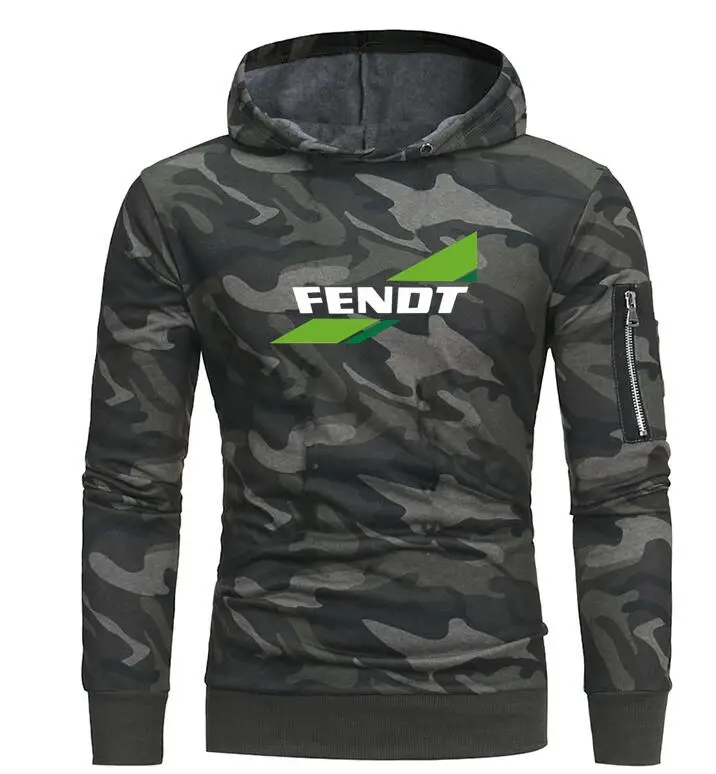 2019 New arrived Fendt Logo men hoodies spring and autumn casual Camouflage pattern sweatshirt cotton fashion hip-hop Hoodie | Мужская