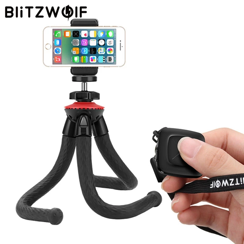 BlitzWolf BW-BS7 bluetooth 3 0 Осьминог штатив мульти-угол вращения портативный селфи палка