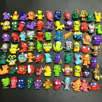 20pcs zomlings anime trash dolls action figures 3cm model toy kids playing superzings garbage doll christmas gift sale