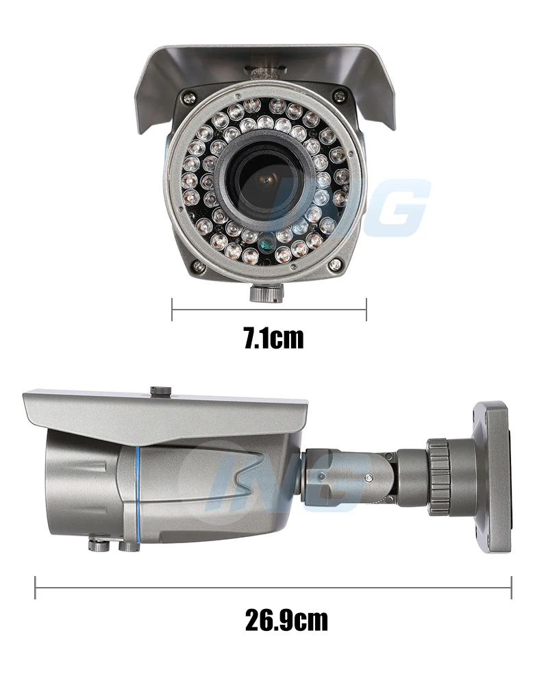 Водонепроницаемая наружная 700TVL камера видеонаблюдения sony Effio-E CCD/CMOS 2,8-12 мм зум Камера безопасности Видео аналоговая камера