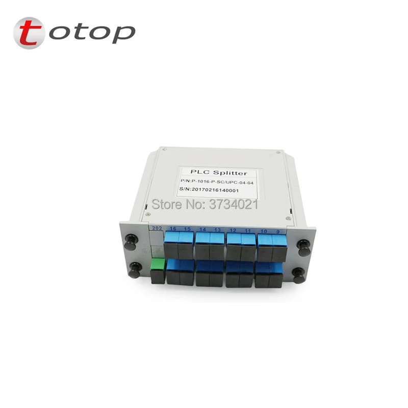 Бесплатная доставка 1x16 Сплиттер Волоконно оптический PLC сплиттер SC/UPC LGX коробка