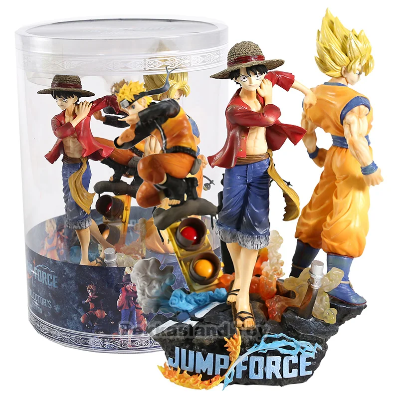 Jump Force Коллекционное издание Обезьяна D Луффи Сон Гоку Наруто ПВХ фигурка Коллекционная модель игрушки