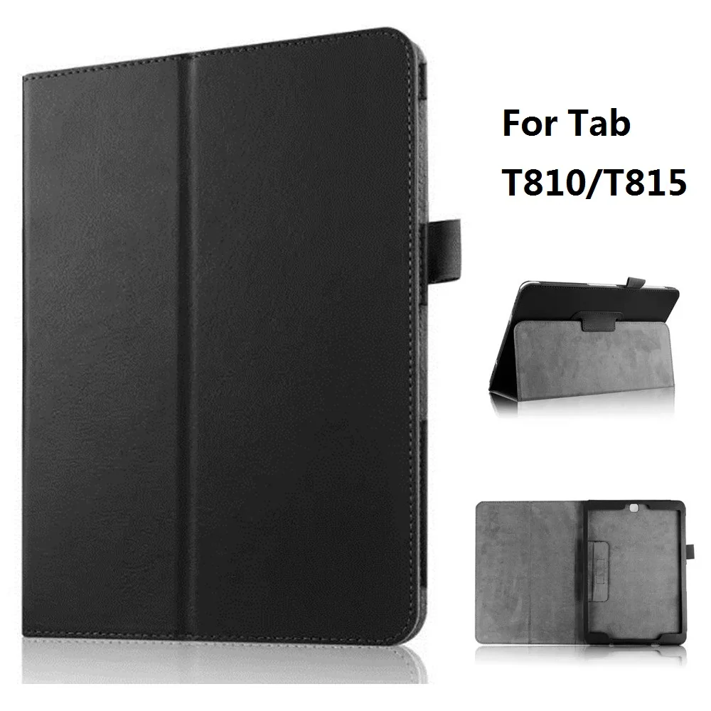 2 х секционный складной личи шаблон Защитный чехол для Samsung Galaxy Tab S2 9 7 SM T810 T815 T813 T819