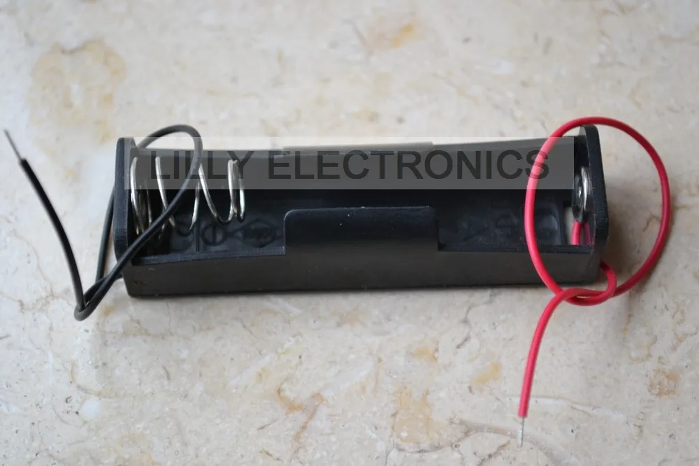 One Holder Case for 1x18650 or 2x16340 Battery w Wires leads Soldering | Обустройство дома